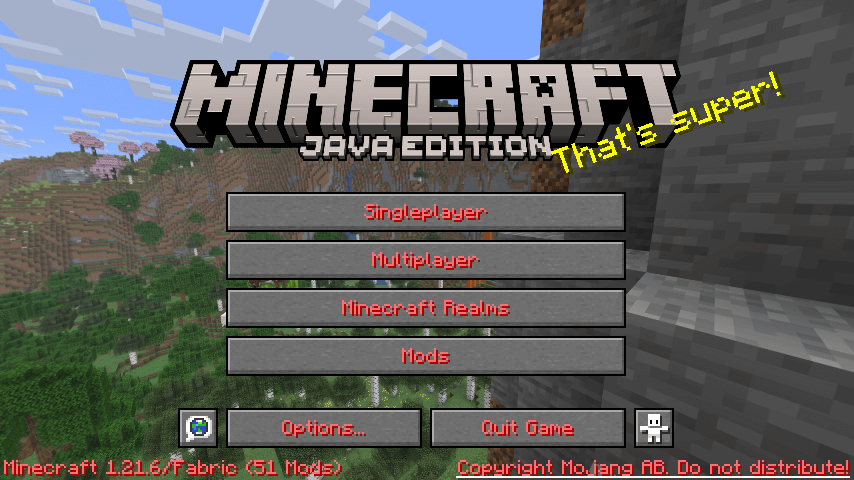 An example resourcepack changing white text to red