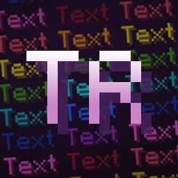 Text Recoloured Icon